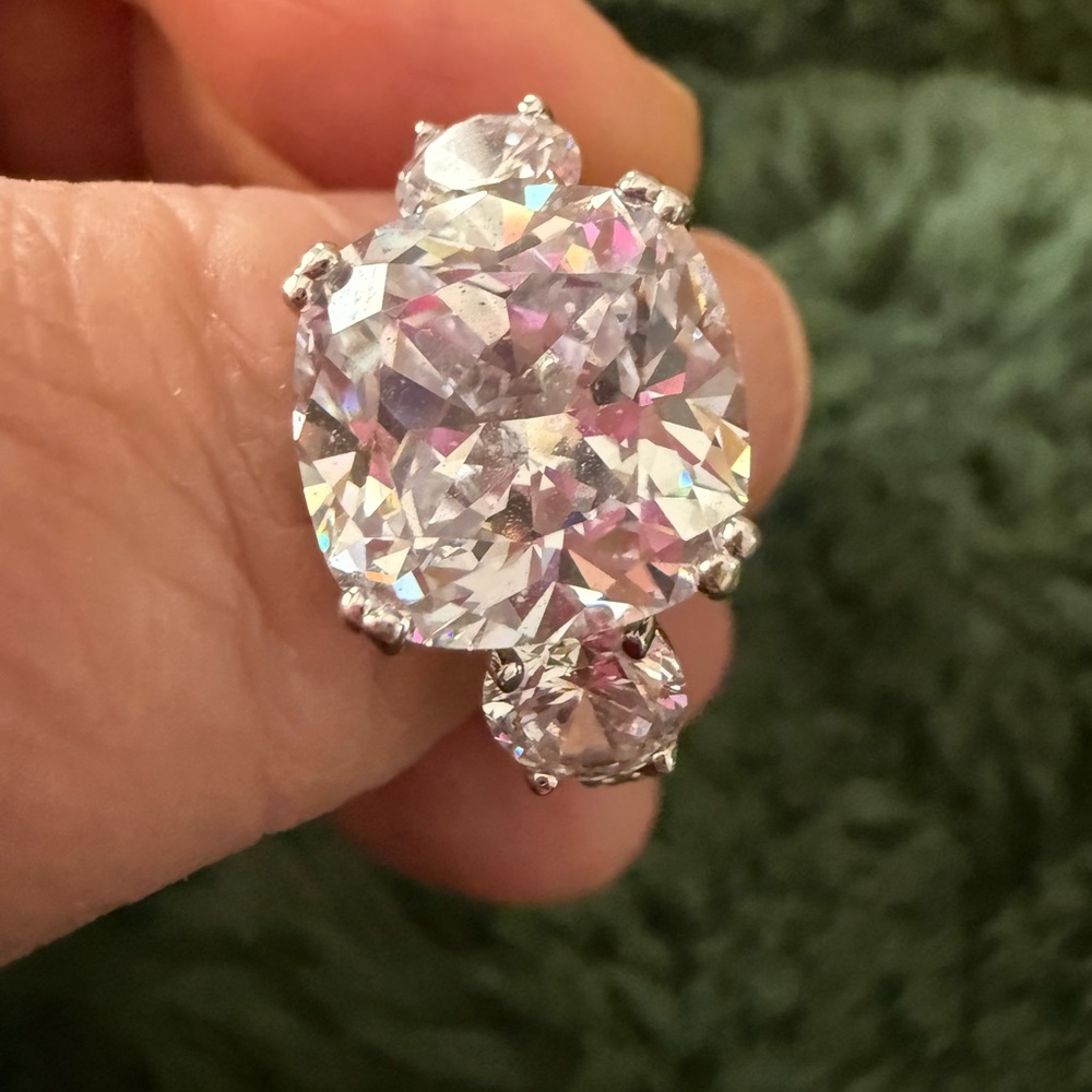 Harry Winston Sterling Silver and cubic zirconia